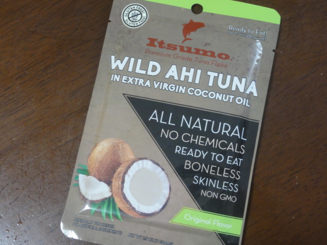 ツナフレークパウチ【Wild Ahi Tuna in extra virgin coconut oil】