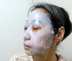 青汁化粧品　青汁フェイスマスク