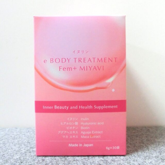 イヌリン e BODY TREATMENT Fem+ MIYAVI