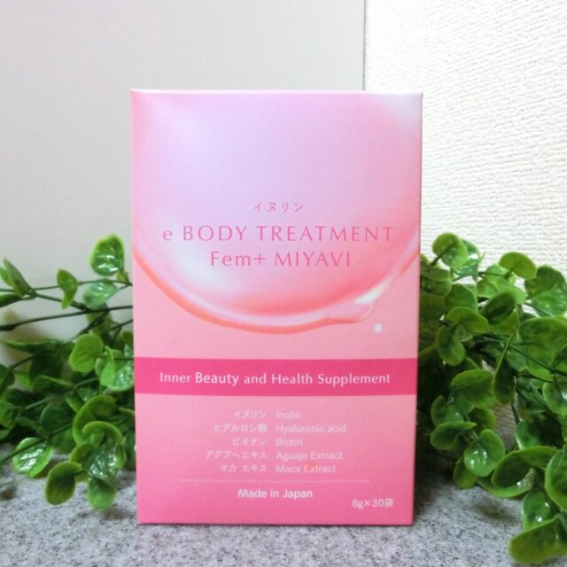 イヌリン e BODY TREATMENT Fem+ MIYAVI